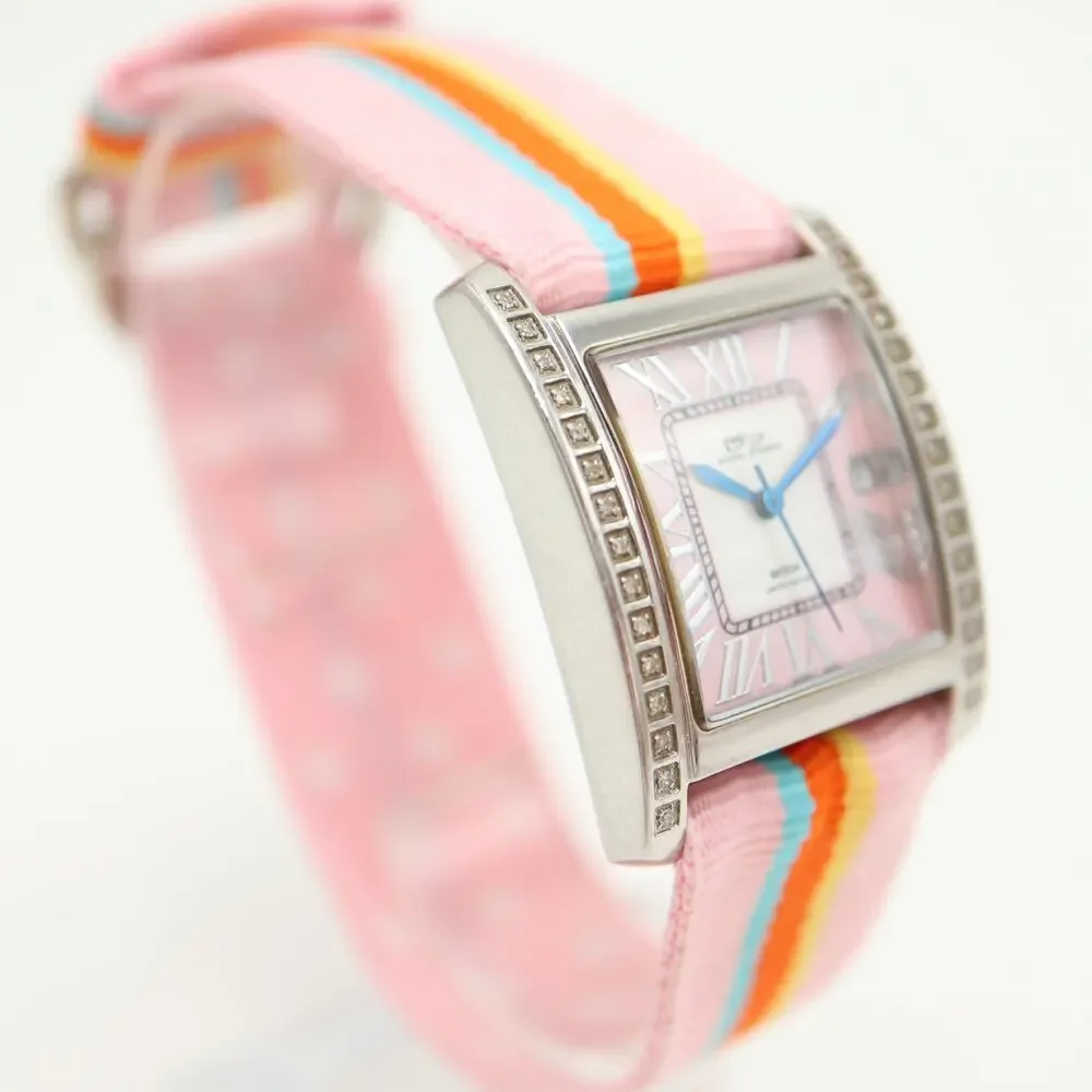 Daniel Steiger Moda Limited Edition Swiss Pink MOP 26mm Watch with New Battery